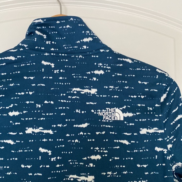 NEW The North Face 100 Cinder Full Zip Jacket Monterey Blue Print - sz Medium - Picture 4 of 7